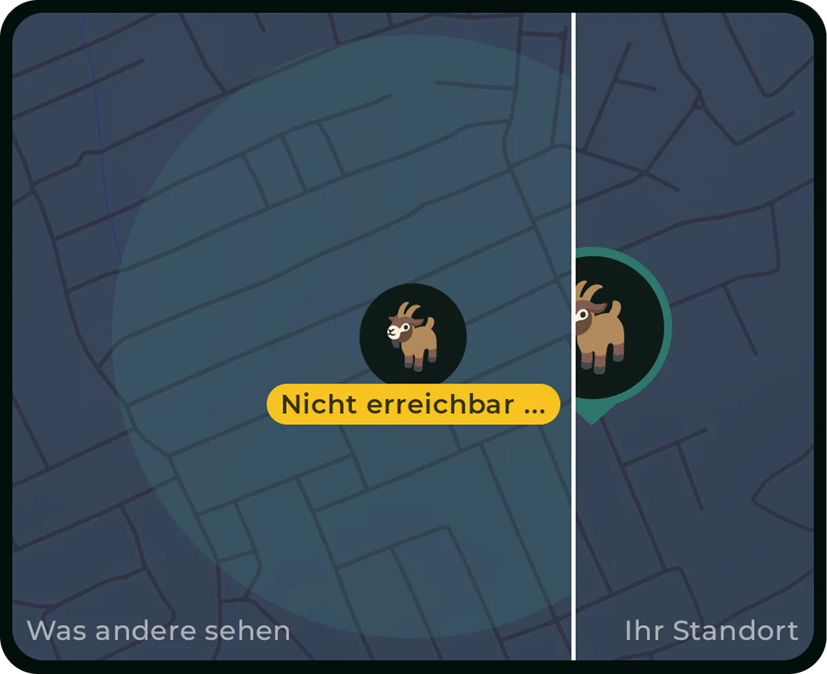 Privatsphäre-Zonen