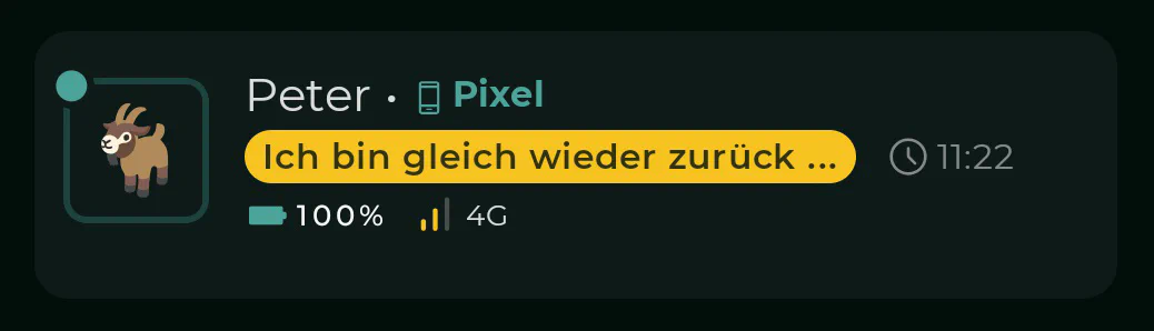 Privatsphäre-Zonen