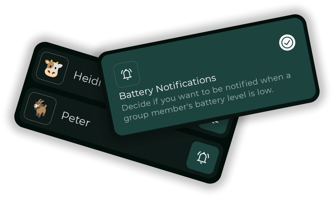 Paralino - Encrypted location sharing