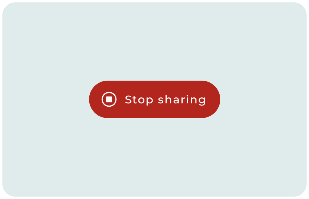 Stop it anytime